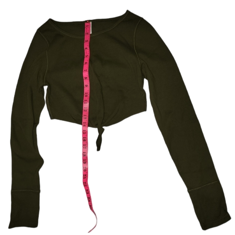Olive Crop Top From Free People - Picture 5 of 6